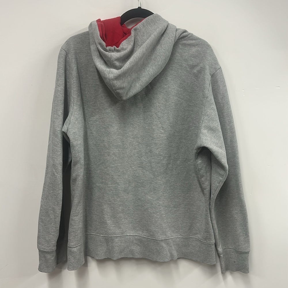 North Face gray hooded sweatshirt L - Picture 7 of 7